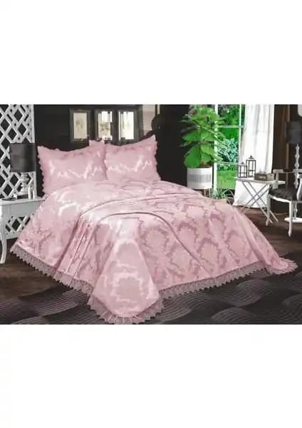 Bursa Çeyiz Açelya Fransız Güpürlü Aden Yatak Örtüsü: Şıklık ve Fonksiyonellik Bir Arada