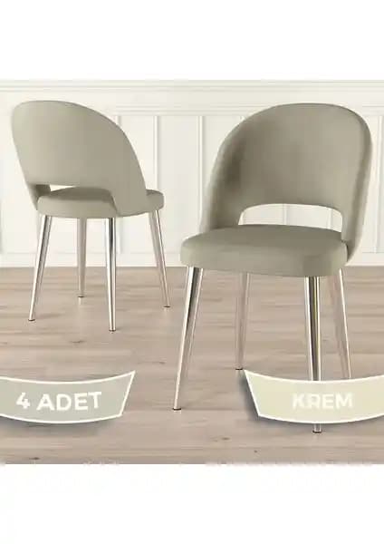 Canisa Pane Serisi Modern ve Şık Mutfak Sandalyeleri | Dayanıklı ve Konforlu Tasarım