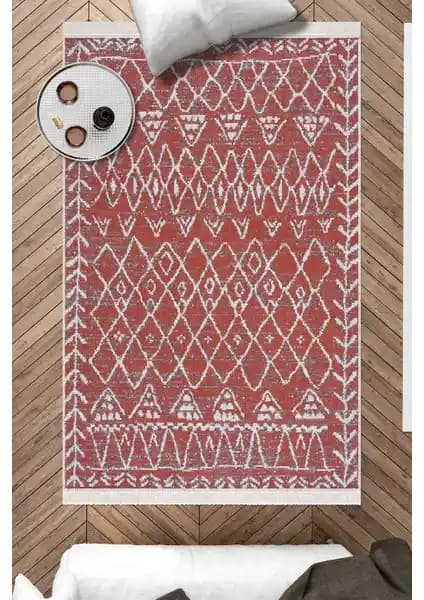 Caretta Home Saçaklı Çift Taraflı Mistik Desenli Dokuma Kilim Özellikleri ve Kullanım Alanları