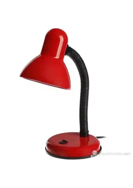 Cata Spiralli Kırmızı Masa Lambası Modern Tasarım ve Çok Yönlü Kullanım Özellikleri
