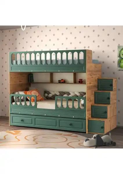 Çetin Ranza Panjur Yavrulu Ranza: Dayanıklı ve Estetik Çocuk Odası Mobilyası