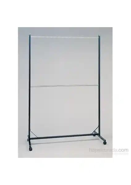 Çift Katlı Tekerlekli Elbise Askılığı: Dayanıklı ve Pratik Depolama Çözümü Türkiye