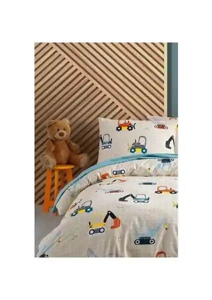 Cote Blanc %100 Pamuk Ranforce Tek Kişilik Nevresim Takımı Yüksek Kalite ve Şıklık