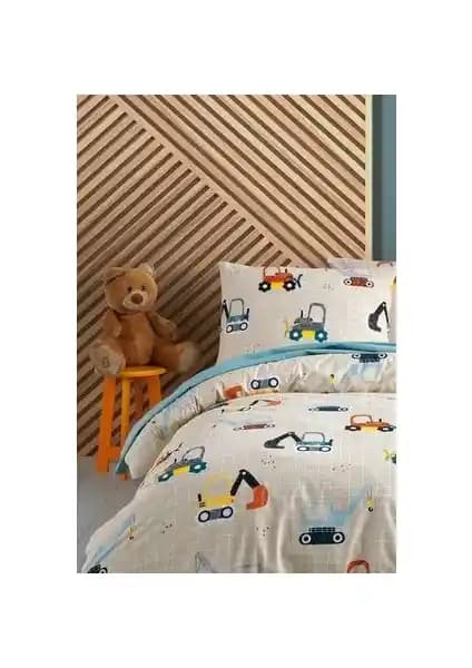 Cote Blanc %100 Pamuk Ranforce Tek Kişilik Nevresim Takımı Yüksek Kalite ve Şıklık