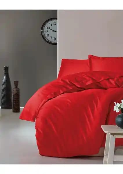 Cotton Box Elegant Kırmızı Saten Çift Kişilik Nevresim Takımı Özellikleri ve Kullanım İpuçları