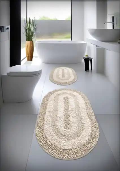 Cotton Crafty %100 Pamuk El Tafting Su Emici Banyo Paspas Seti Detaylı İnceleme