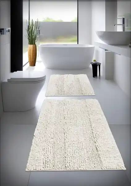 Cotton Crafty Pamuk Tafting Banyo Paspası: Şık ve Dayanıklı Modern Banyo Aksesuarı