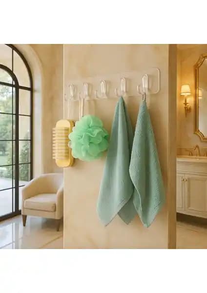 Davet 5'li Şeffaf Güçlü Yapışkanlı Kapı ve Duvar Askısı Ürün Özellikleri ve Kullanım İpuçları