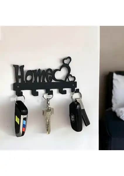 Decorelax Metal Dekoratif Kalpli Anahtar Askısı Modern ve Dayanıklı Tasarım