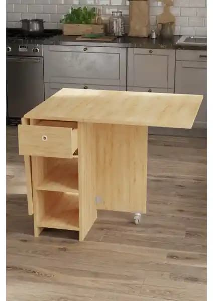 Dekorfim Berlin Pratik Katlanır Masa: Modern ve İşlevsel Tasarım ile Alan Tasarrufu Sağlar