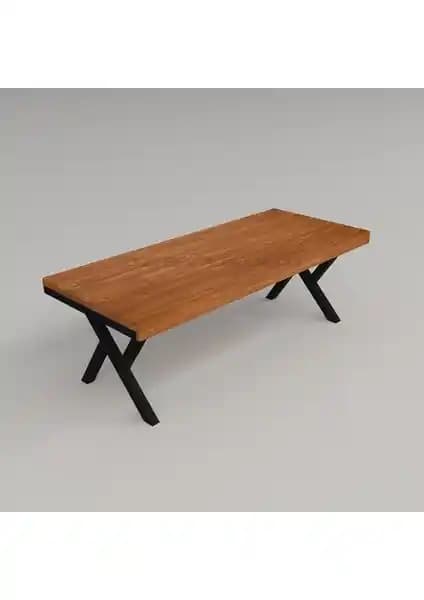Deryawood Masif Ahşap Masa 200x85x76 Yüksek Kalite ve Estetik İle Şık Mekânlar İçin