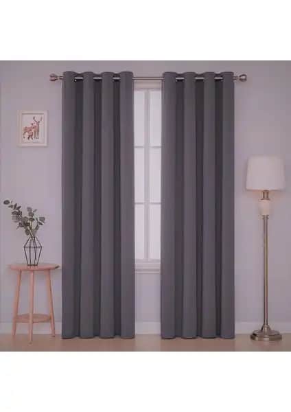 Devor Kadife Görünümlü Fonluk Perde Rustik Dekorasyon İçin Şık ve Dayanıklı Tasarım