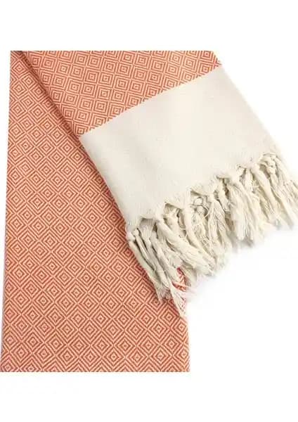 Didyma Diamond Peştemal Orange 2'li Takım Türk ve Osmanlı Motifleriyle Modern Tasarım