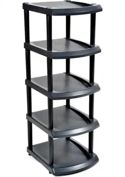 Digia World 5 Katlı Tekli Ayakkabılık Şık ve Fonksiyonel Depolama Çözümü