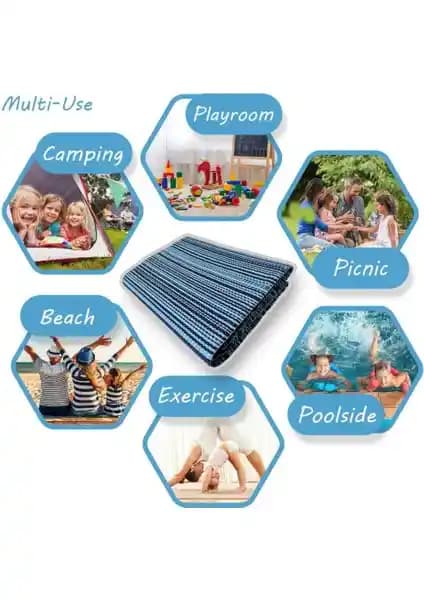 Doğa Dostu Çok Yönlü Kamp ve Piknik Hasırı Modern Tasarım ve Dayanıklı Malzemelerle