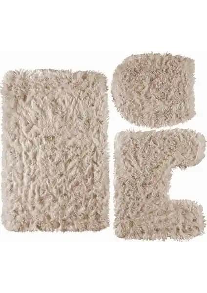 Doğuş Peluş Halı Tavşan 3'lü Klozet Takımı Yükseklik ve Estetik Birlikteliği