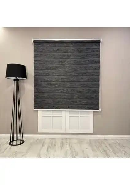 Donatti Bambu Zebra Stor Güneşlik Perde Kırçıllı Modern İç Mekan Dekorasyonu