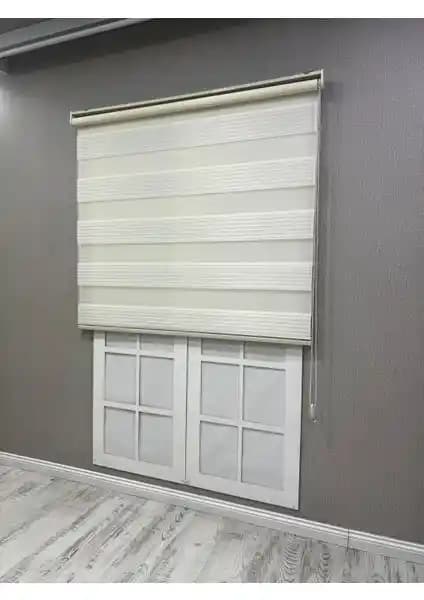 Donatti Perde Güneşlik Zebra Stor Geniş Plise Modern ve Şık Dekorasyon Unsuru