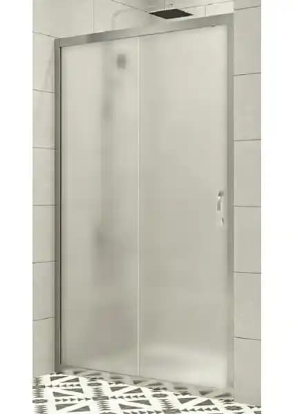 Durul Duşakabin Ön Cephe 5mm Buzlu Cam Yükseklik 190 cm Modern ve Güvenilir Banyo Çözümü