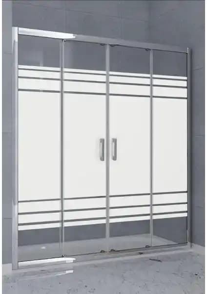 Durul Duşakabin Ön Cephe Desenli 5mm Yükseklik 190cm Modern ve Dayanıklı Banyo Çözümü