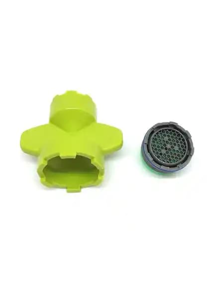 E.C.A Luna Serisi 18,5 mm Yeşil Modern Lavabo Bataryası Şık ve Dayanıklı Tasarım