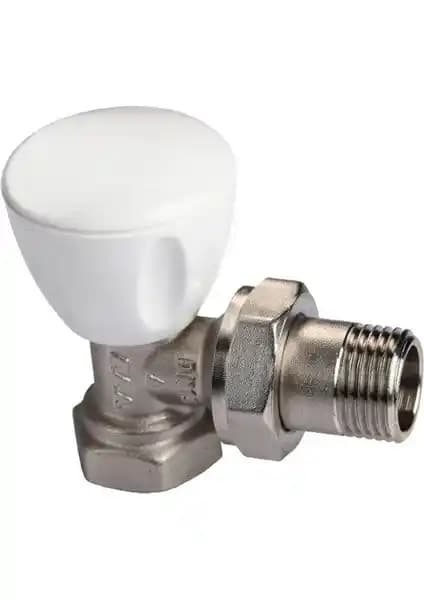 E.C.A Rv3 Köşe Radyatör Vanası: Dayanıklı ve Güvenilir Isıtma Bağlantı Çözümü