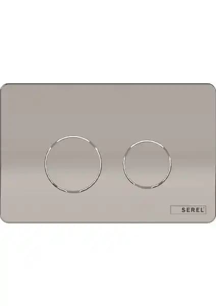 E.C.A Serel Gömme Rezervuar Kumanda Paneli Modern ve Dayanıklı Banyo Aksesuarı