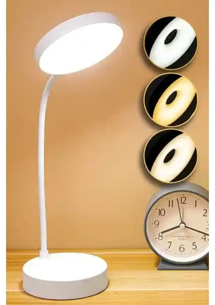 Ecuy Şarjlı Dokunmatik 20 LED Akrobatik Masa Lambası Modern ve Çok Fonksiyonlu Aydınlatma Çözümü