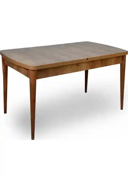 Efe 1004 Ceviz Kelebek Açılır Ahşap Yemek Masası Modern ve Şık Tasarım