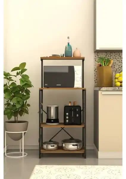 Egemev Kahve Köşesi Çok Amaçlı Dolap Modern ve Fonksiyonel Mutfak Çözümü