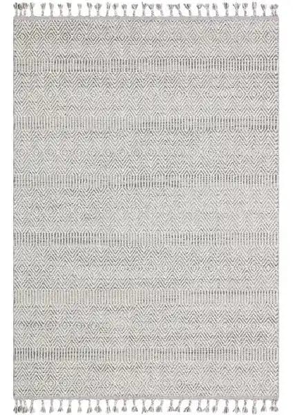 Eko Halı Soho Sh 01 Gri Modern ve Etnik Motiflerle Dekorasyonunuza Şıklık Katar