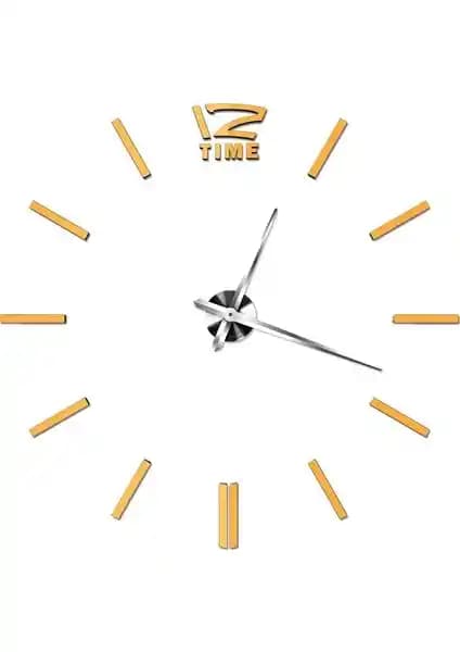 El Yapımı Dekoratif Duvar Saati: Modern ve Şık Tasarımıyla Mekânlara Zarif Dokunuş