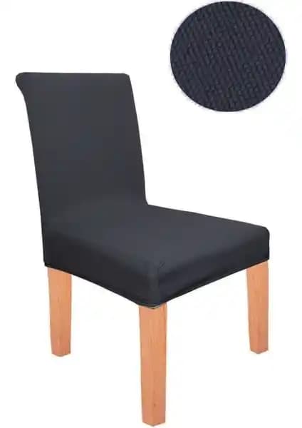 Elgeyar Bal Peteği Desenli Likra Kumaş Sandalye Örtüsü Modern ve Şık Tasarım