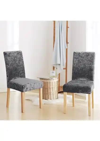 Elgeyar İpek Kadife Sandalye Kılıfı Şıklık ve Konfor İçin Tasarlandı