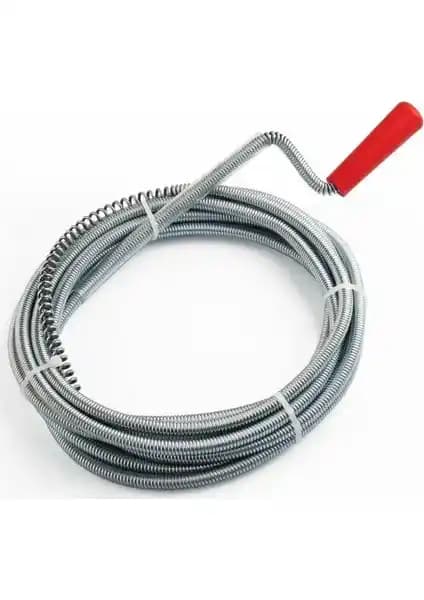 Eltos 5 Metre Tıkalı Banyo Lavabo Açma Teli Güçlü ve Dayanıklı Temizlik Çözümü