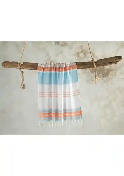 English Home Dolly Çizgili Peştamal: Şık ve Fonksiyonel Yaz Plaj Aksesuarı 90x150 cm