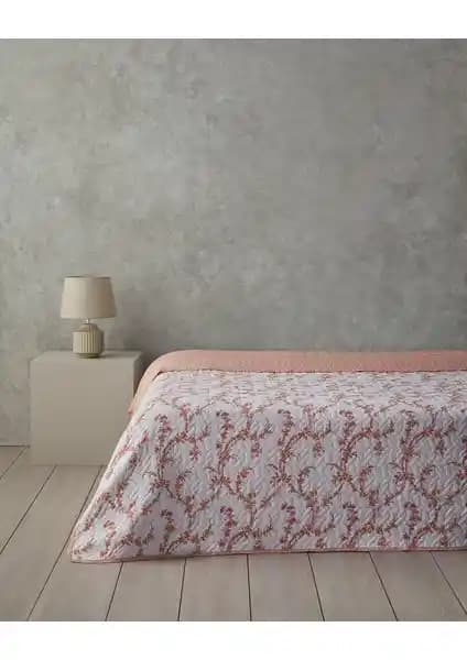 English Home Scroll Flowers Çok Amaçlı Tek Kişilik Örtü: Estetik ve Fonksiyonellik Bir Arada