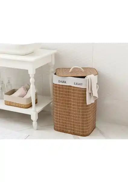 English Home Urbann Bambu Katlanabilir Çamaşır Sepeti: Estetik ve Fonksiyonellik Bir Arada