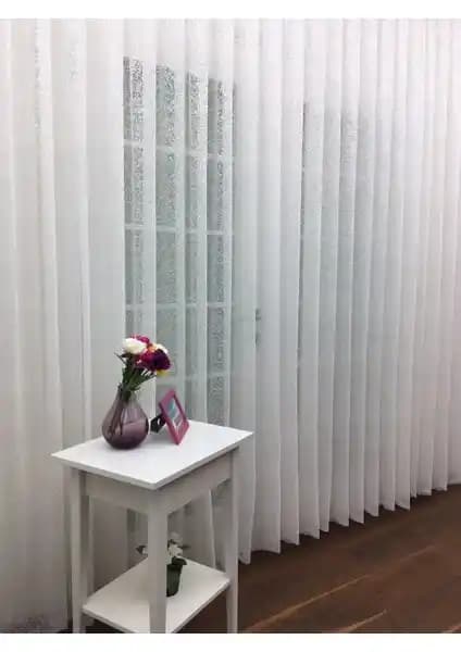 Esse Home Özel Örme Dokulu Tül Perde: Modern ve Şık Tasarım ile Dayanıklı Ev Dekorasyonu