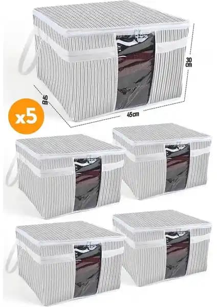 Esti Pencereli Mavi Kazak Hurcu ile Evde Düzeni Sağlamanın Pratik Yolu