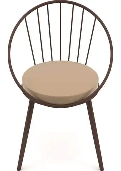 EVDEMO Eylül Metal Tel Sandalye: Modern Tasarım ve Dayanıklılık Sunan Şık Oturma Çözümü