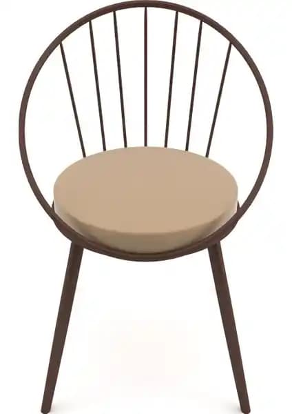 EVDEMO Eylül Metal Tel Sandalye: Modern Tasarım ve Dayanıklılık Sunan Şık Oturma Çözümü