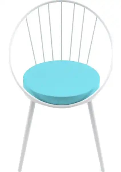 Evdemo Eylül Metal Tel Sandalye Turkuaz: Modern Tasarım ve Dayanıklılık Özellikleri