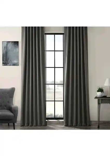 Evdepo Blackout Pilesiz Perde ile Karartma ve Isı Yalıtımı Sağlar