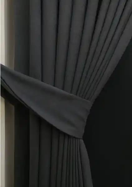 Evdepo Taç Antarsit Petek Kadife Dokulu Fon Perde: Şık ve Pratik Kullanım İçin Ideal Seçenek