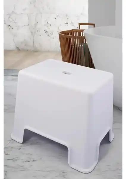 Eviday Strong Banyo Tabure ve Basamak: Dayanıklı ve Estetik Banyo Aksesuarı