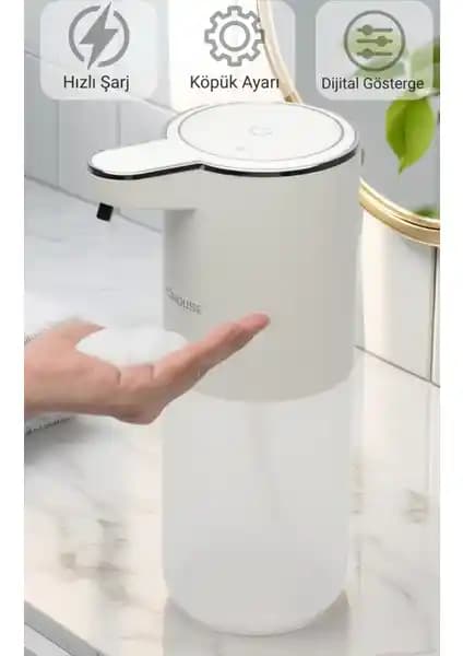 Evo House Otomatik Sensörlü Köpük Sıvı Sabunluk ile Temizlikte Pratik ve Hijyenik Çözüm