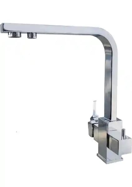 Evora 3 Yollu Plus Su Arıtma Musluğu: Dayanıklı Malzeme ve Çok Yönlü Kullanım Özelliği