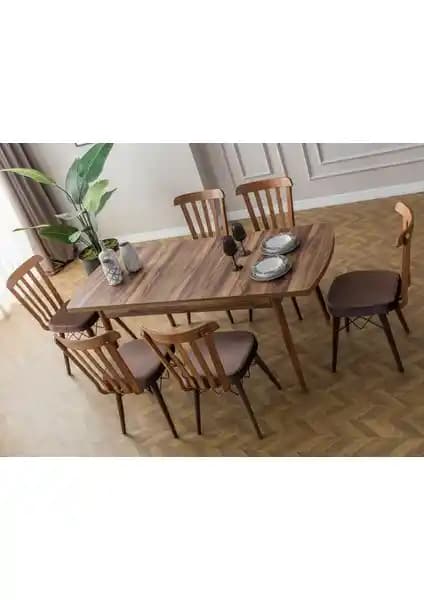 Eymense Fergana 6 Sandalyeli Modern Mutfak Masa Takımı Detaylı İnceleme ve Kullanıcı Yorumları