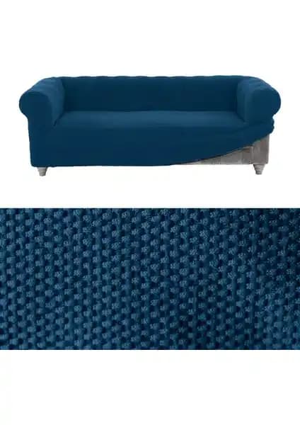 Faiend Likrali Esnek 3 Kişilik Chester Koltuk Kılıfı Modern ve Dayanıklı Tasarım